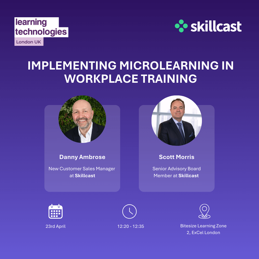 Skillcast at Learning Technologies 2025 - Seminar 2